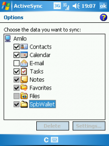 ActiveSync szürkeség ActiveSync szürkeség