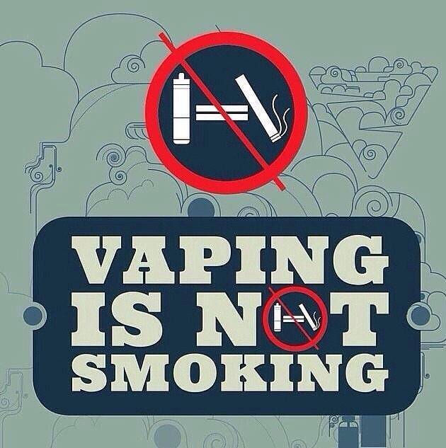 Vaping is NOT smoking
